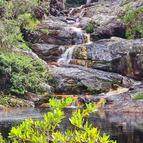 Cachoeira em Lapinha da Serra