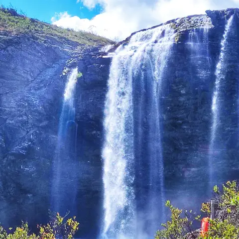 Cachoeira em Lapinha da Serra