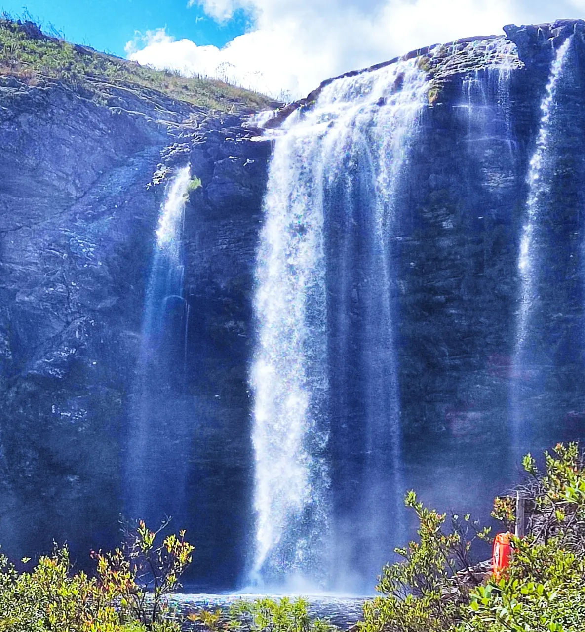 Cachoeira em Lapinha da Serra