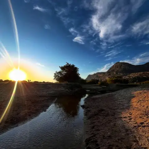 Detalhe da paisagem de Lapinha da Serra