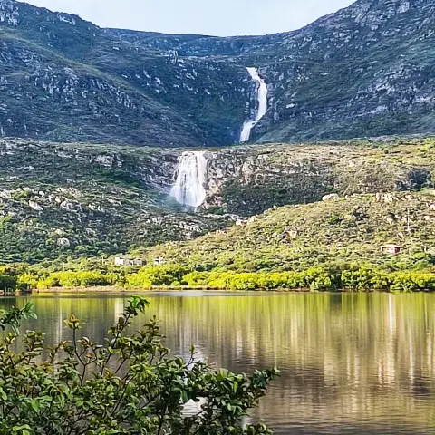 Vista da Serra do Espinhaço em Lapinha da Serra
