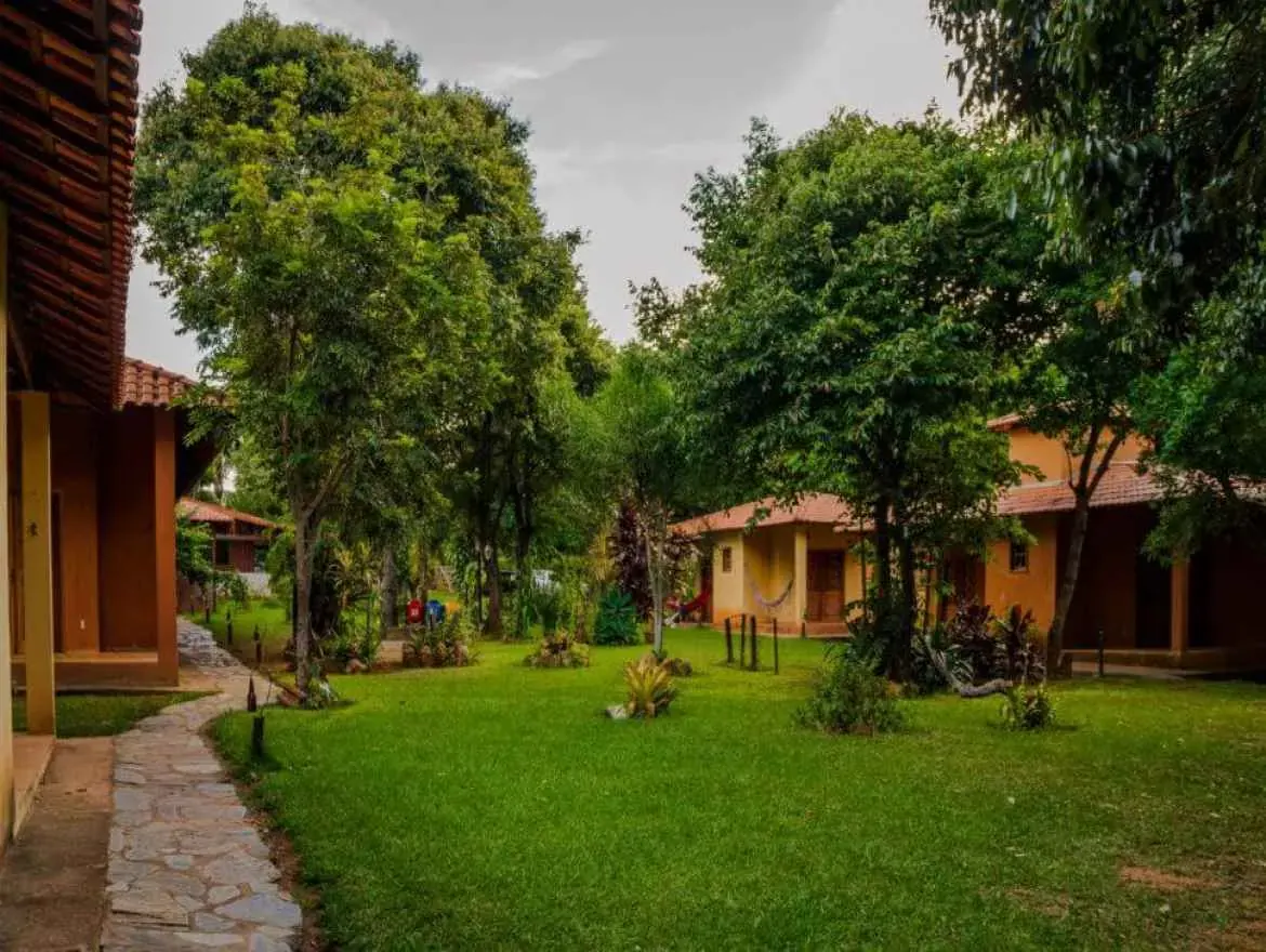 Área verde da Pousada OPICODOCIPO